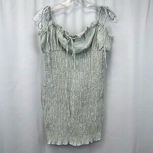open lace back dress The Nori Mini Dress, White Poplin – ALFIE main image 0